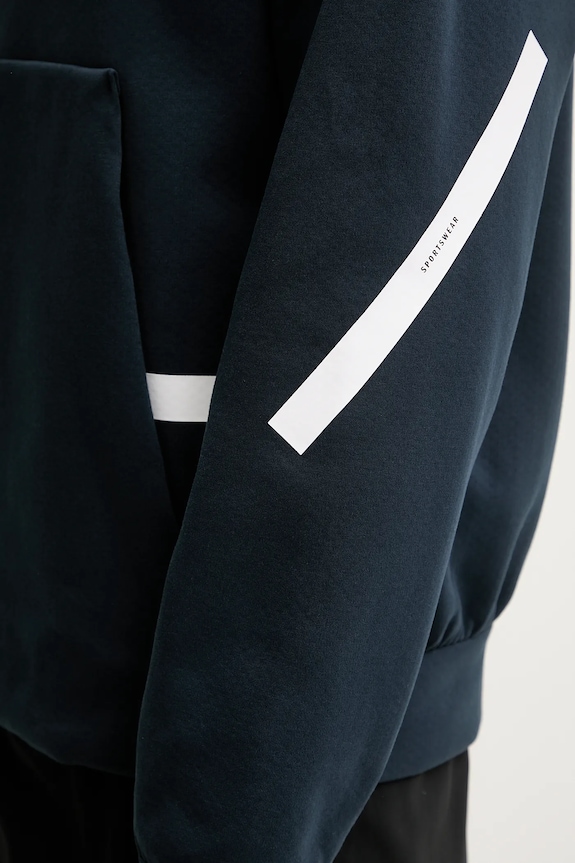 Dukserica adidas x Z.N.E mornarsko plava JW4729