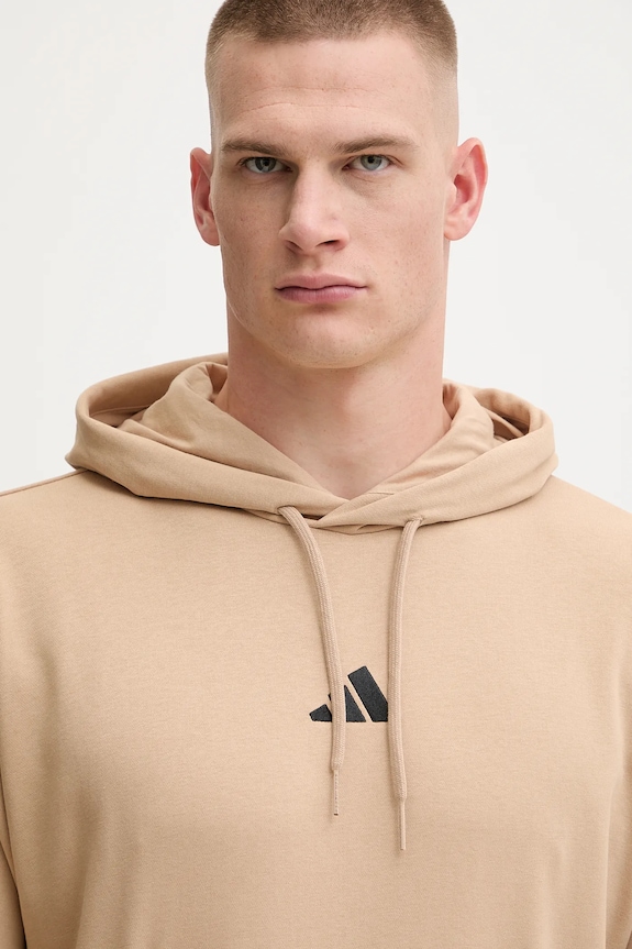 adidas bluză Feelcozy bej JX3325