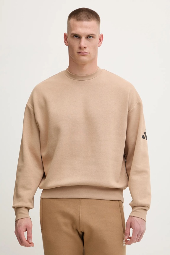 adidas bluza Essentials pozostałe beżowy JX5668