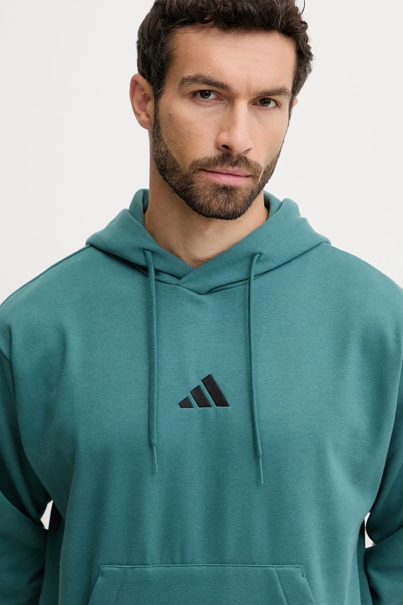 adidas felső Feelcozy türkiz KB7650