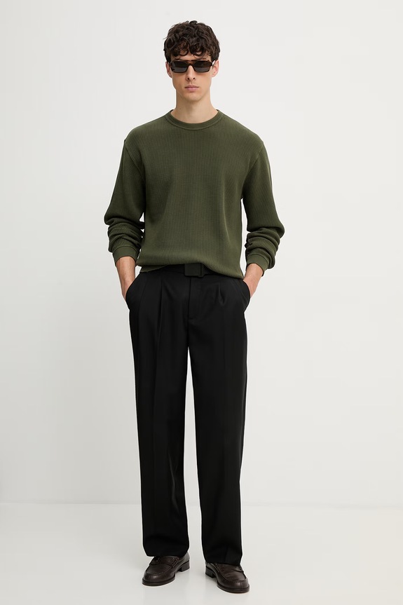 Levi's Pulover pentru bărbați din bumbac A9249 verde AA00