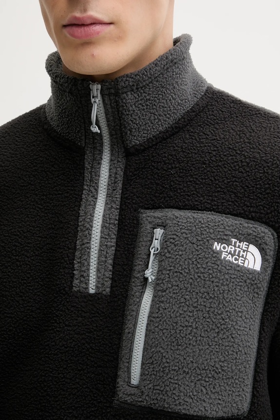 The North Face bluza polarowa Yumiori NF0A883SS5H1 czarny
