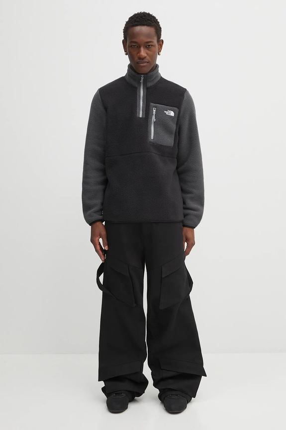 Поларен суичър The North Face Yumiori NF0A883SS5H1 черен