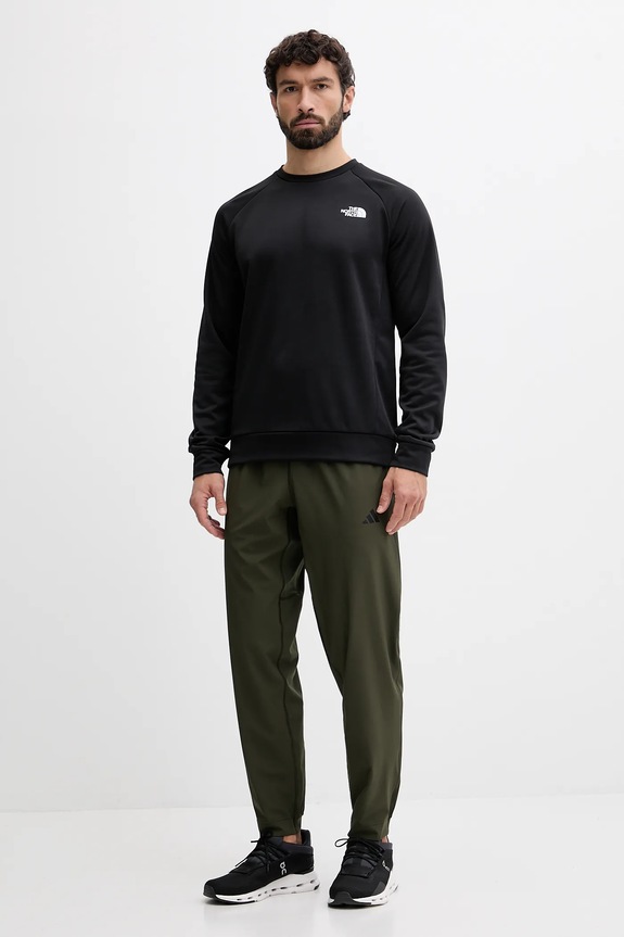 The North Face bluza treningowa Reaxion 2.0 NF0A8DRRKS71 czarny SS26