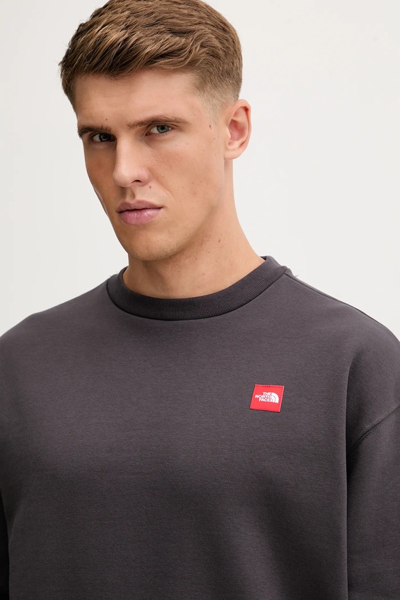 The North Face felpa Redbox grigio NF0A8EG10SA1