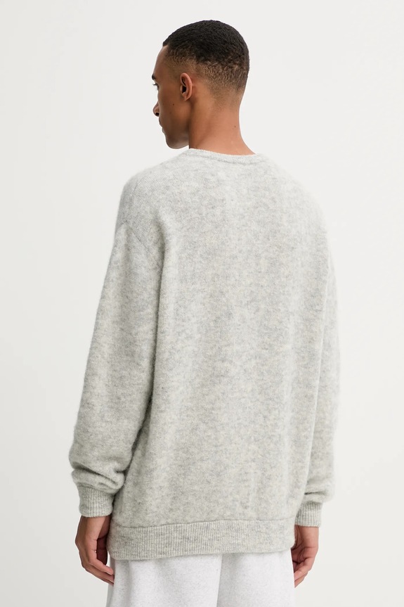 Odzież American Vintage sweter z wełną MVITO18A szary