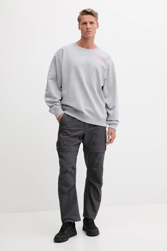 The North Face bluza Expedition Celebration NF0A8E3GDYX1 szary AW25