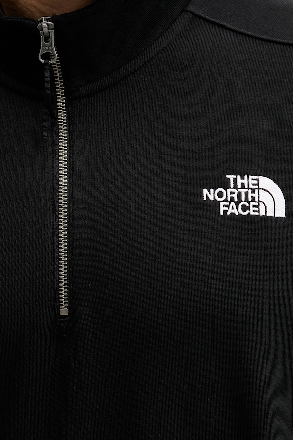 Bombažen pulover The North Face NF0A8F24JK31 črna
