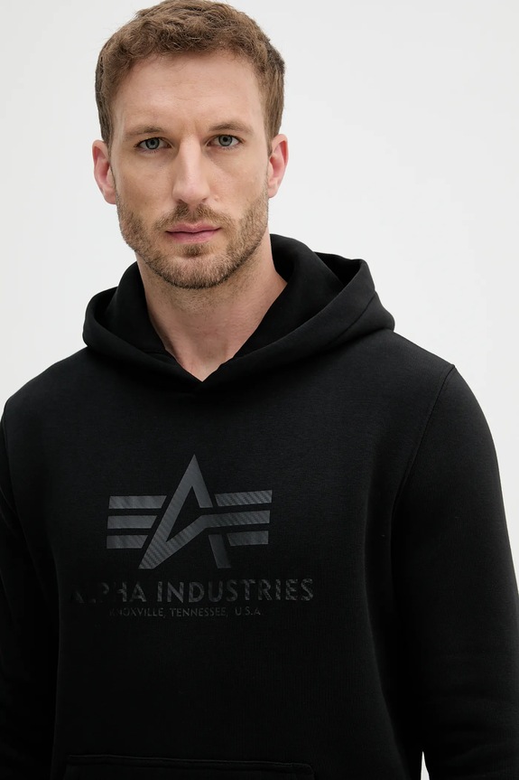 Μπλούζα Alpha Industries μαύρο 146343.515