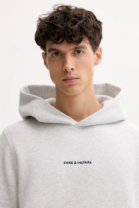 ZADIG&VOLTAIRE bluza szary JMSS01307