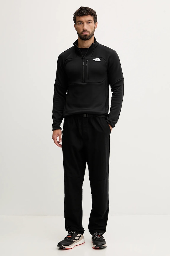 The North Face bluză Meteora NF0A8E1MJK31 negru AW25