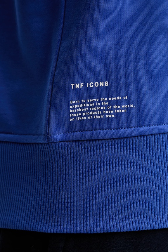 The North Face bluza bawełniana Icon Relaxed NF0A8EU8CZ61 niebieski
