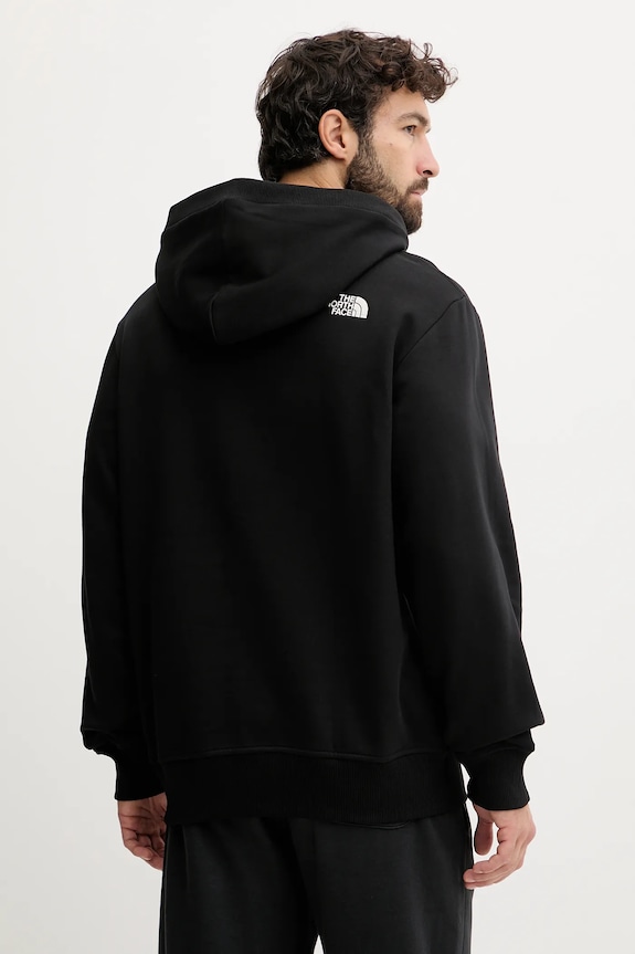 Îmbrăcăminte The North Face hanorac de bumbac Icon Relaxed NF0A8EU8JK31 negru