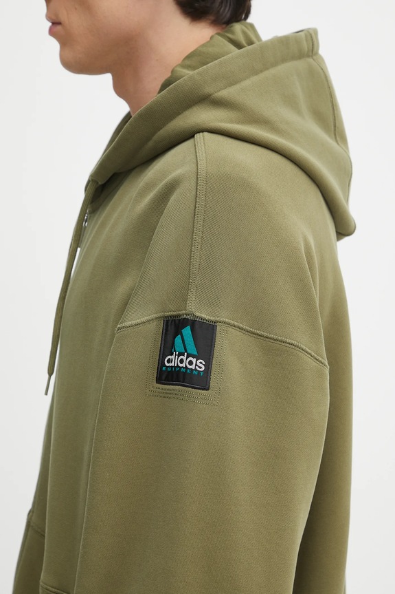 Кофта adidas Originals EQT Hoodie зелений JX1572