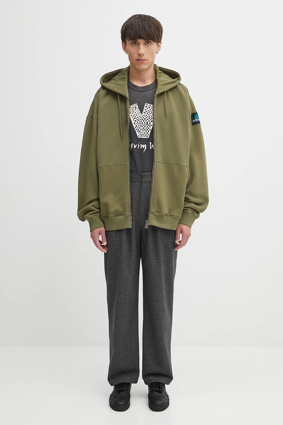 Кофта adidas Originals EQT Hoodie JX1572 зелений