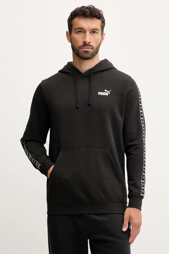 Mikina Puma s kapucňou čierna 684675
