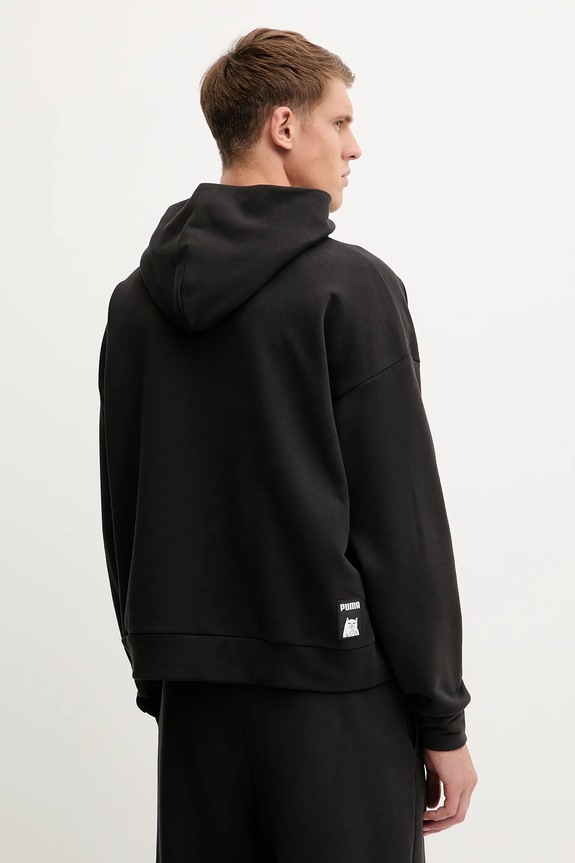 Odjeća Pamučna dukserica Puma x RIPNDIP 632414 crna