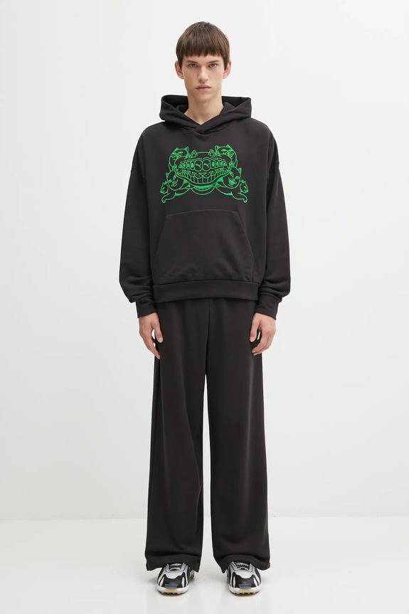 Puma felpa in cotone PUMA x RIPNDIP 632414 nero