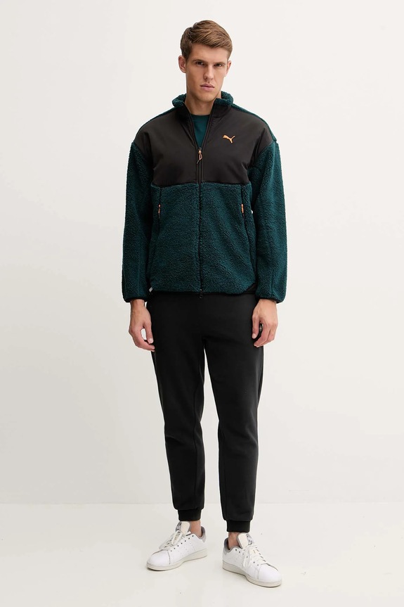Puma bluza 632104 zielony AW25