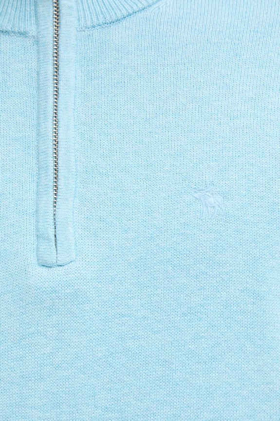 Abercrombie & Fitch sweter z dodatkiem wełny KI120.5139.210 niebieski