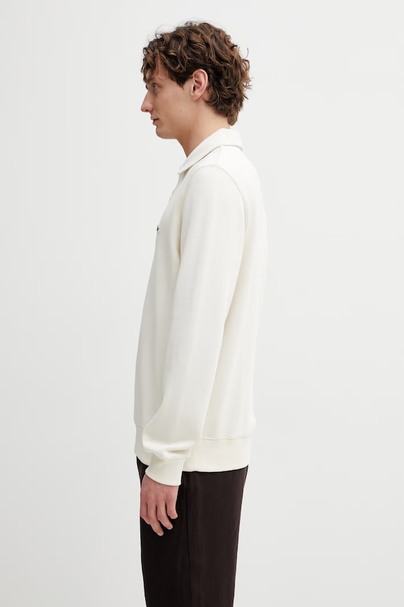 Хлопковая кофта Lacoste SH5781 бежевый SS26