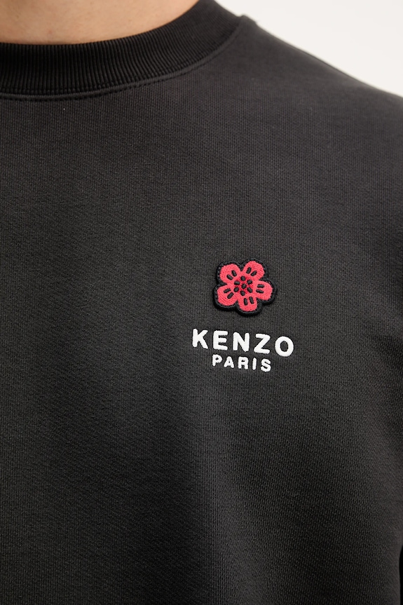 Kenzo hanorac de bumbac FF65SW2604MC negru