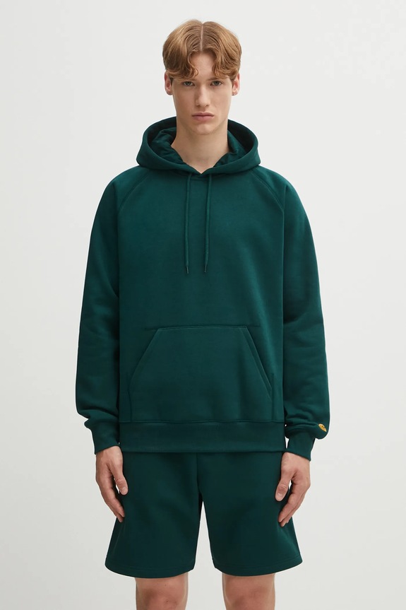Кофта Carhartt WIP Hooded Chase інші зелений I033661.30YXX