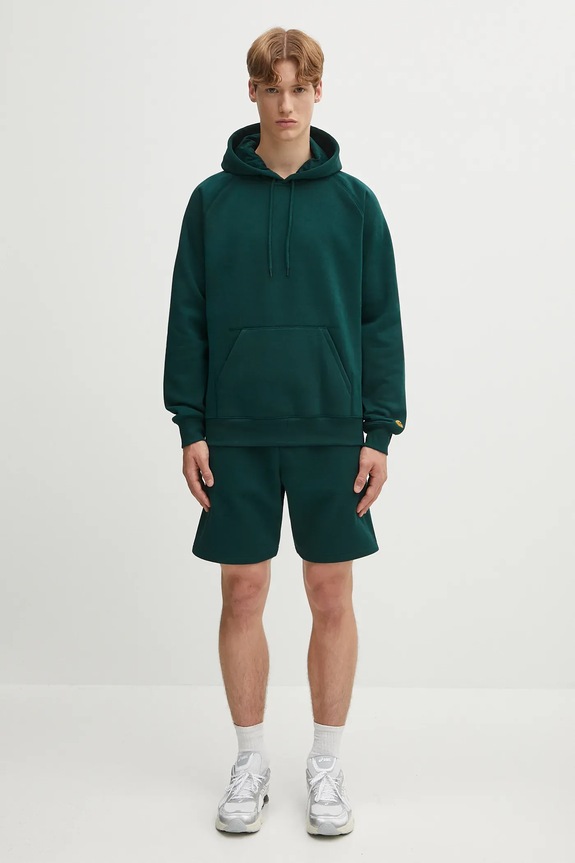 Кофта Carhartt WIP Hooded Chase зелений I033661.30YXX