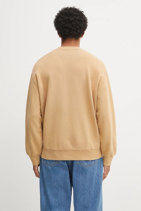 Clothing Carhartt WIP cotton sweatshirt Hudson I035186.07E5F brown