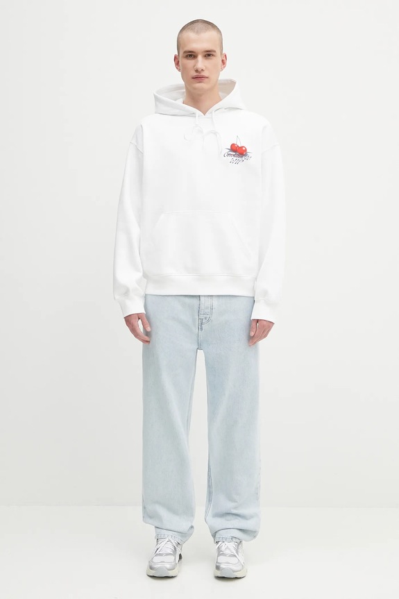 Carhartt WIP bluza Hooded Jake Garcia I035191.02XX biały