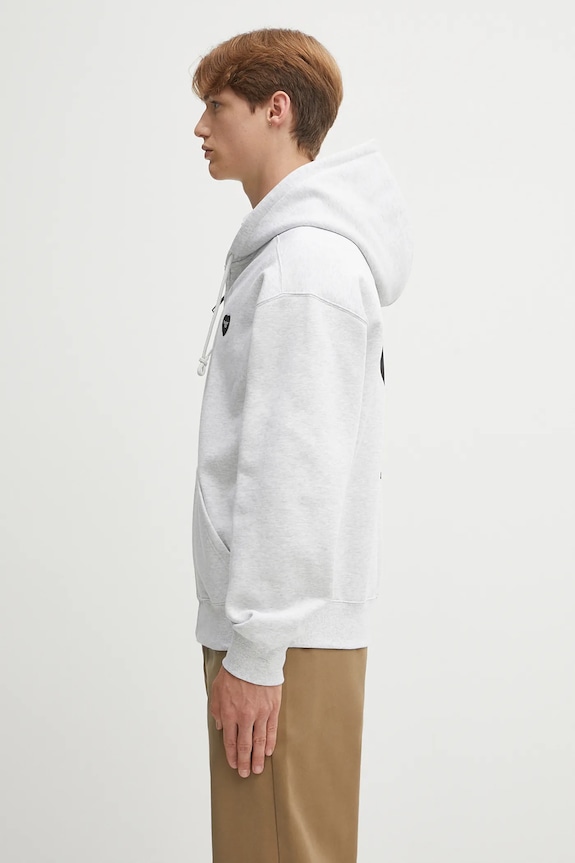 Carhartt WIP sweatshirt Hooded Heart II Hartt I035176.482XX gray AW25