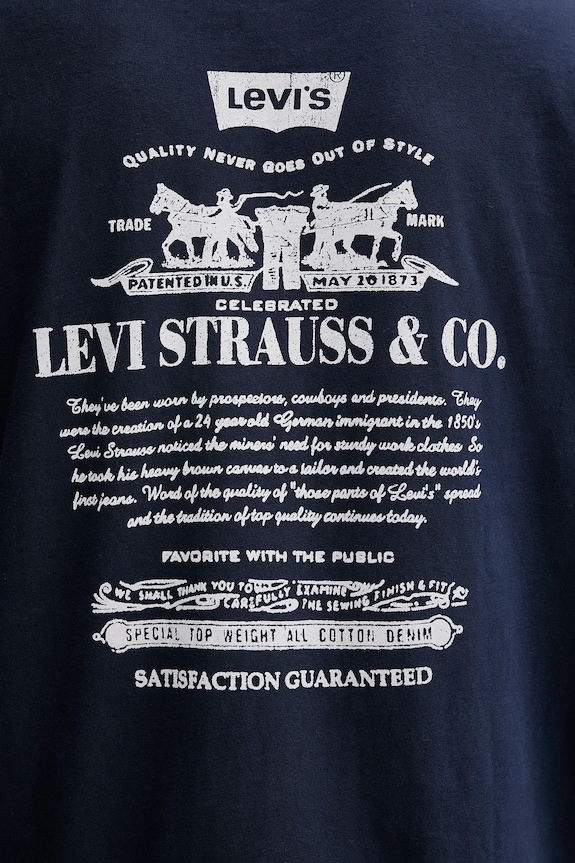 Levi's pamut melegítőfelső A6145.0045