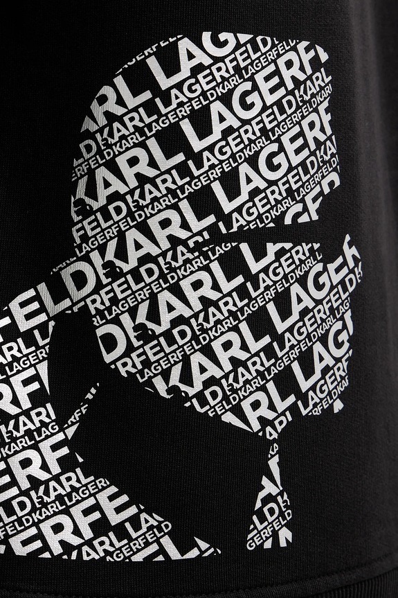 Karl Lagerfeld hanorac de bumbac 554917.705404 negru