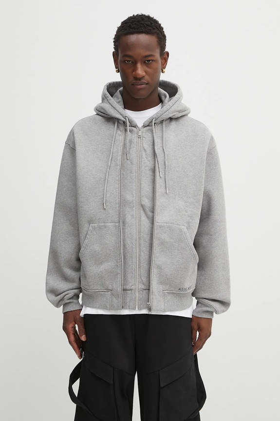 Axel Arigato cotton sweatshirt Trey mélange cotton gray A3432001