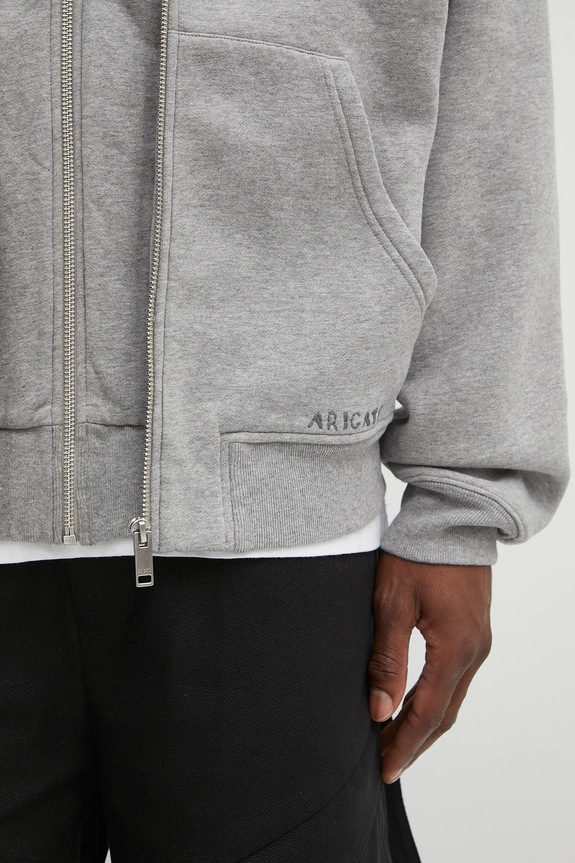 Axel Arigato cotton sweatshirt Trey mélange A3432001 gray