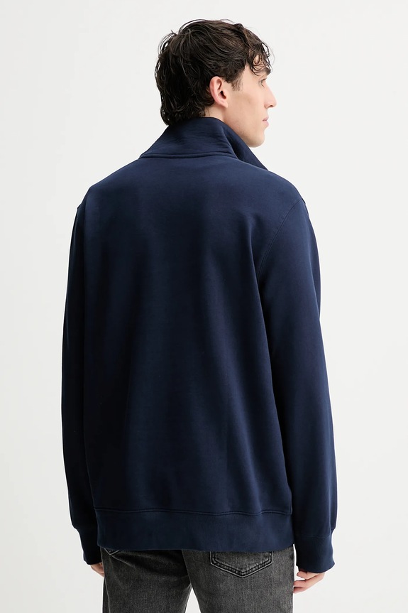 Ρούχα Βαμβακερή μπλούζα Levi's A8606.0005 σκούρο μπλε