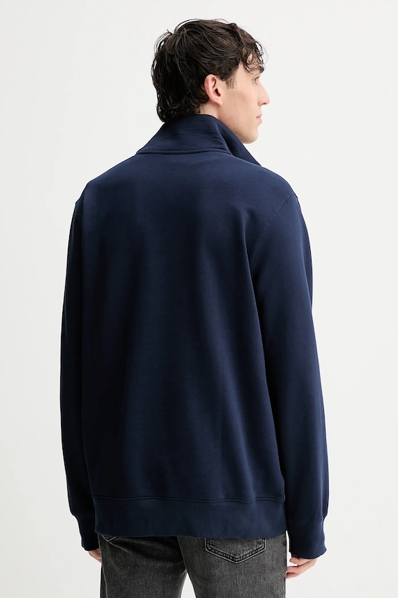 Ρούχα Βαμβακερή μπλούζα Levi's A8606.0005 σκούρο μπλε