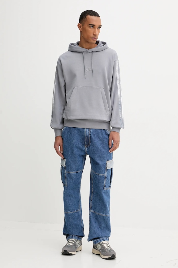 Mikina adidas Seasonal AOP JM1725 sivá AW25