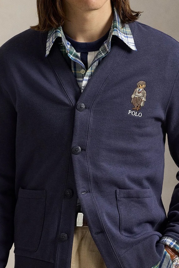 Mikina Polo Ralph Lauren modrá 710980316