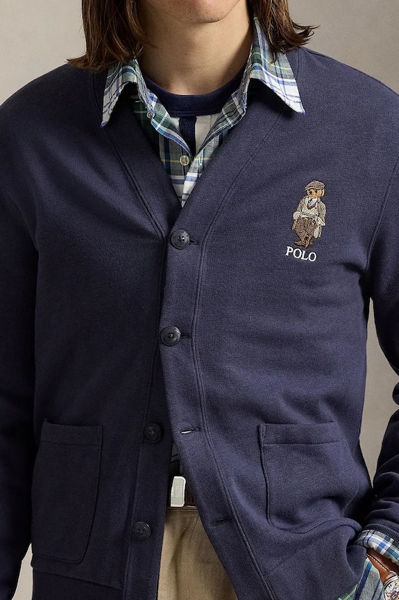 Mikina Polo Ralph Lauren modrá 710980316