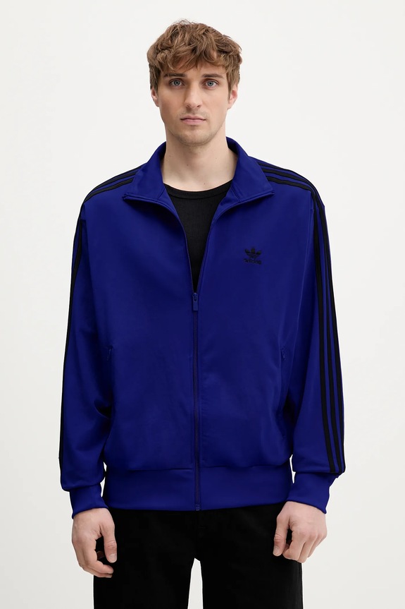 adidas Originals bluza Firebird aplikacja niebieski JY1346