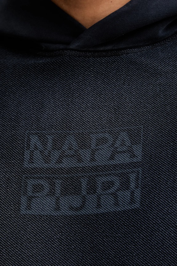 Napapijri bluza bawełniana B-Comel NP0A88Y81761 granatowy