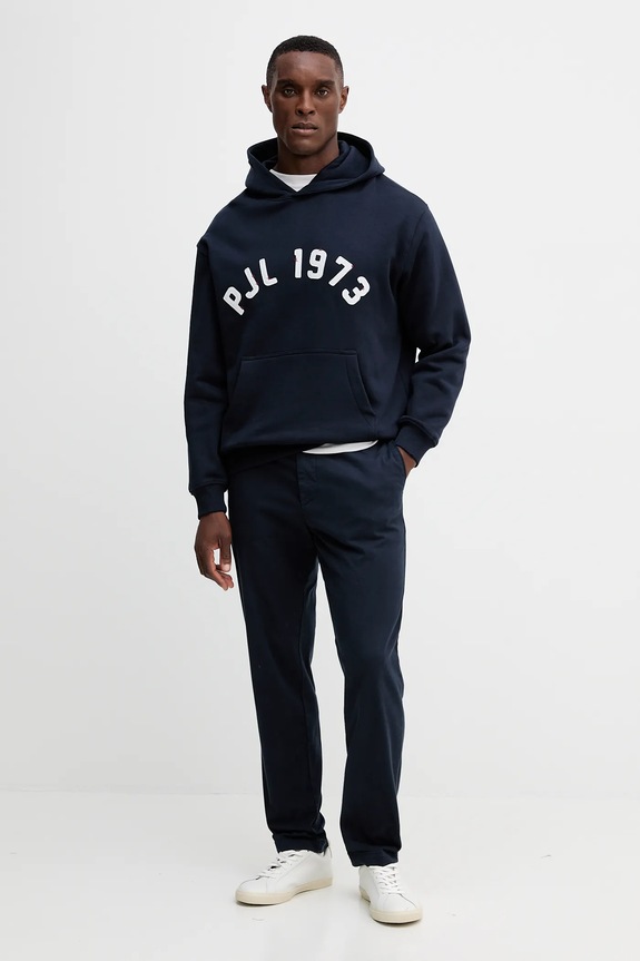 Pepe Jeans felpa in cotone PM5800006 blu navy AW25