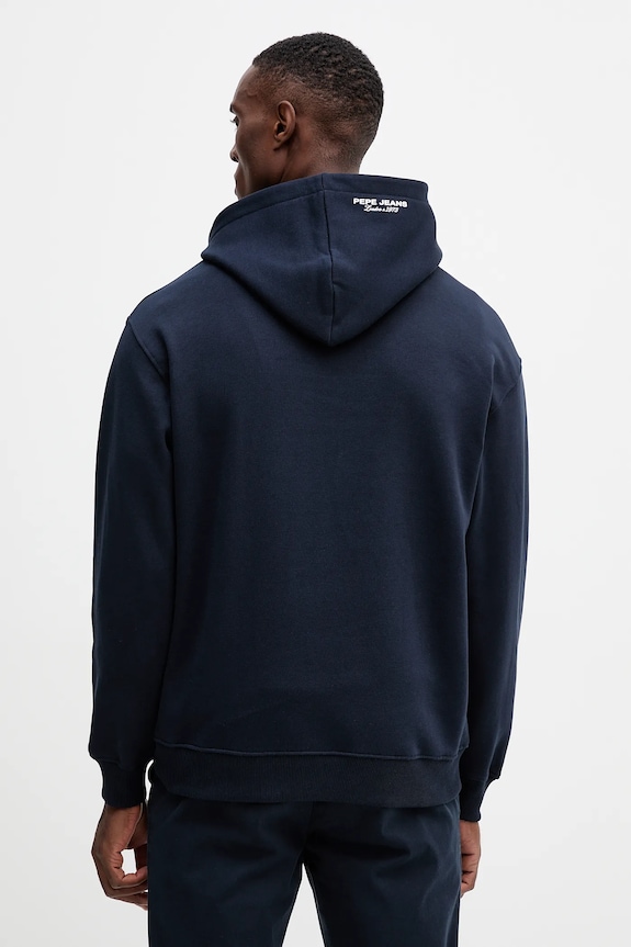 Abbigliamento Pepe Jeans felpa in cotone PM5800006 blu navy