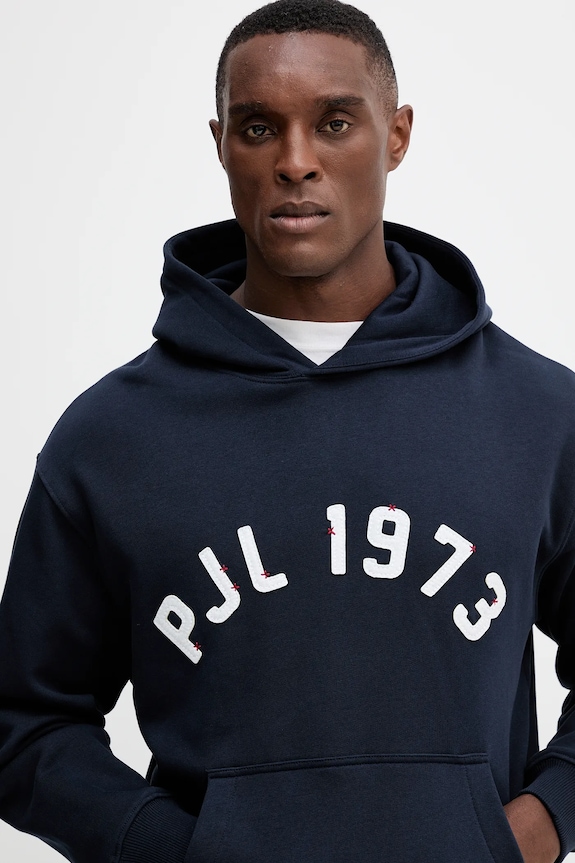 Pepe Jeans felpa in cotone blu navy PM5800006