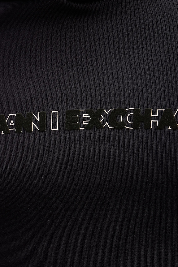 Bombažen pulover Armani Exchange XM001380.AF10830 mornarsko modra