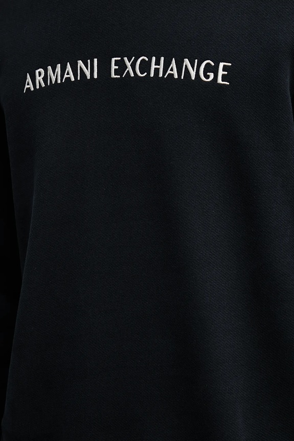 Armani Exchange hanorac de bumbac XM001418.AF16434 bleumarin