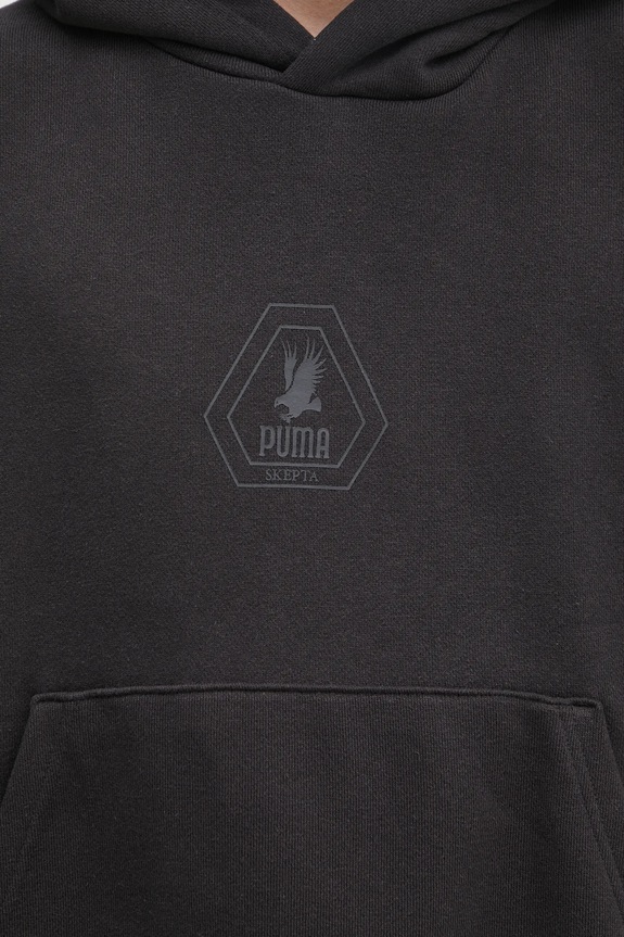 Bavlnená mikina Puma PUMA x SKEPTA čierna 633772