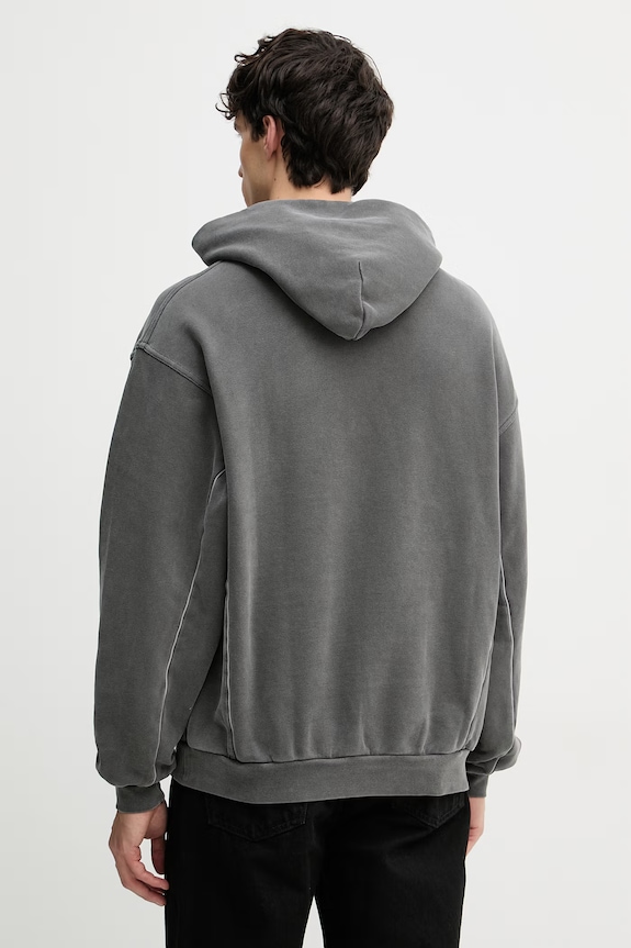 Îmbrăcăminte Puma hanorac cu glugă bărbați bumbac PUMA x REPRESENT 632542 gri