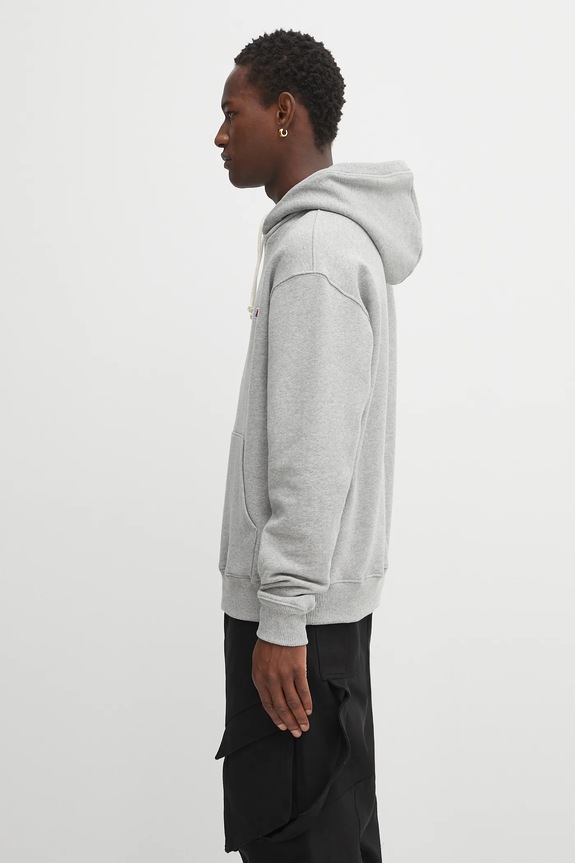 New Balance sweatshirt MADE IN USA CORE HOODIE MT43546AG gray AW25